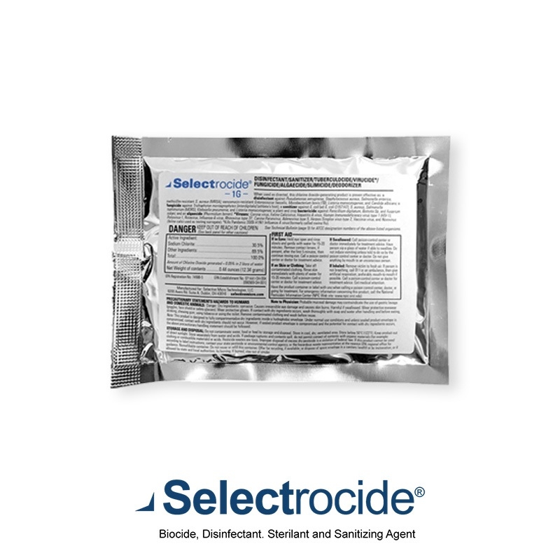 Selectrocide Disinfectant- 1 Gram Pack - Clearance