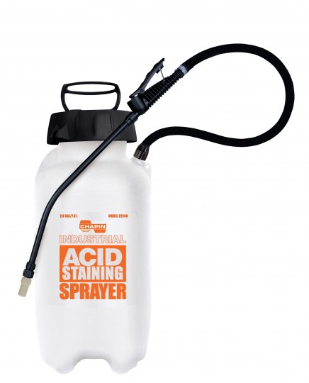 Chapin Industrial Acid Staining Sprayer 2 Gallon - 22240XP