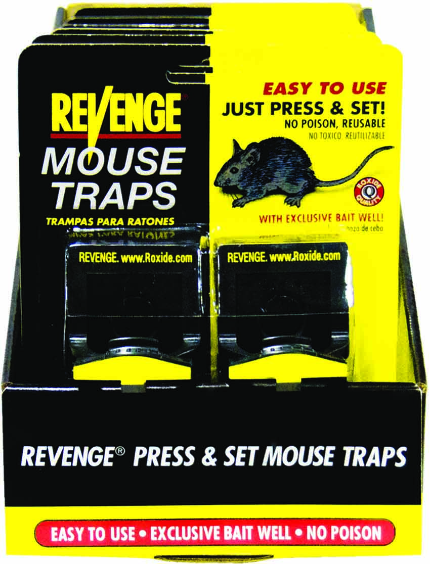  Revenge Press N Set Mouse Trap / 2 pk