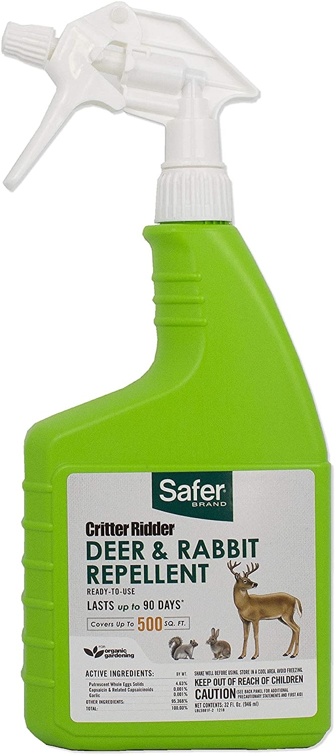 Critter Ridder Deer and Rabbit Repellent RTU- Qt