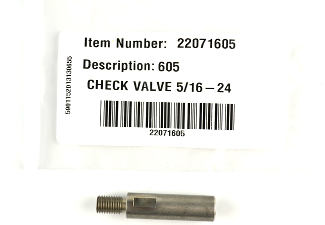 B&G Check Valve for Termite Rods 5/16-24 ,605, # 22071605