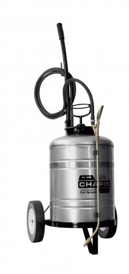 Chapin Industrial - 6 Gallon Stainless Steel Cart Sprayer #6300