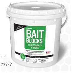 JT Eaton Bait Blocks for Rodents and Ticks-9 lbs