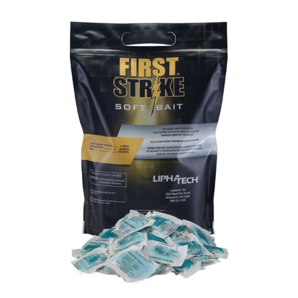 First Strike Soft Bait-4 x 4  lb bags  (10 gr pouches)