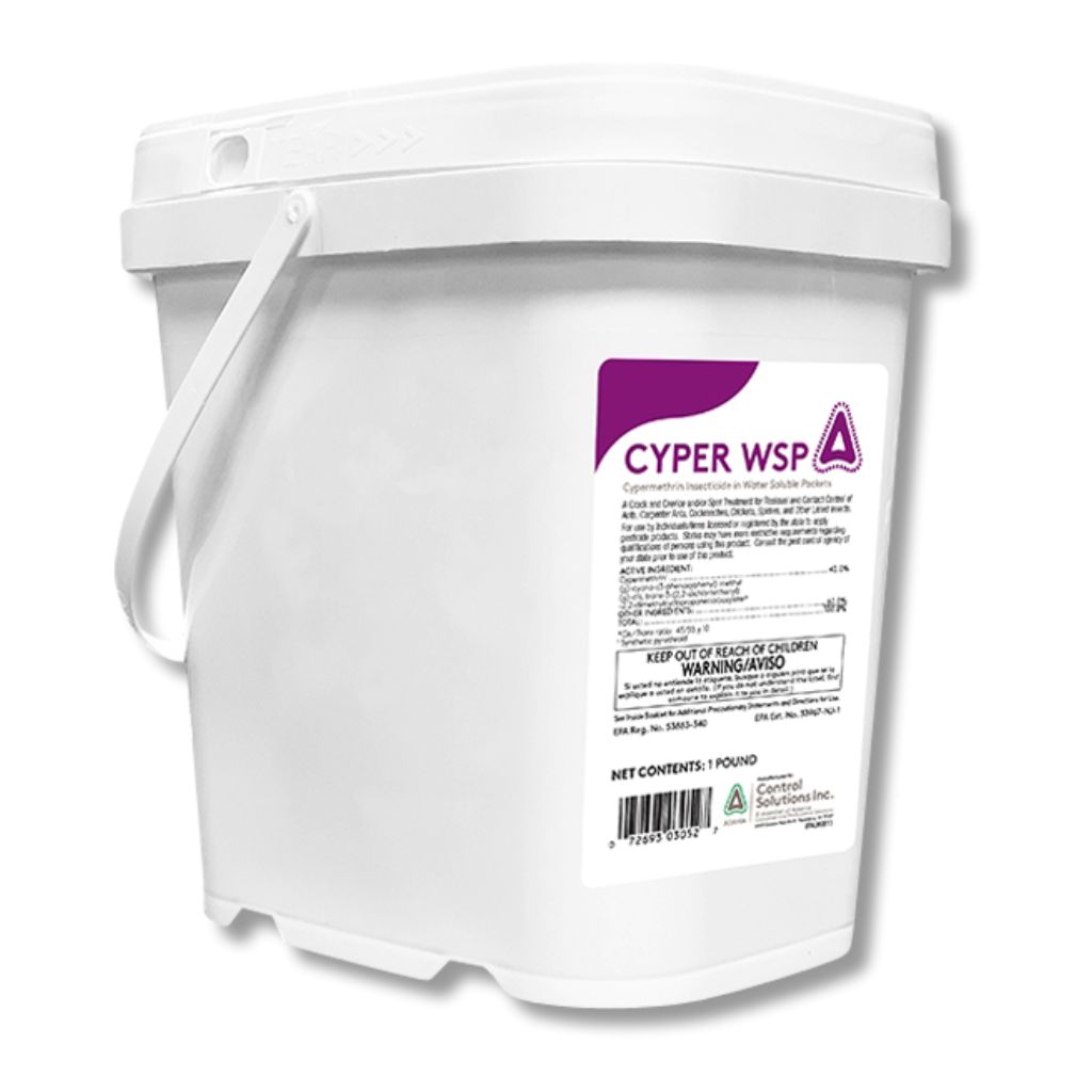 Cyper WSP - 1 lb pail (49 x 9.5 grams, Water Soluble Packets)