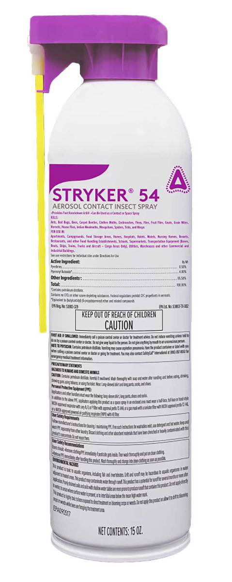 Stryker 54 Aerosol Contact Insect Spray 