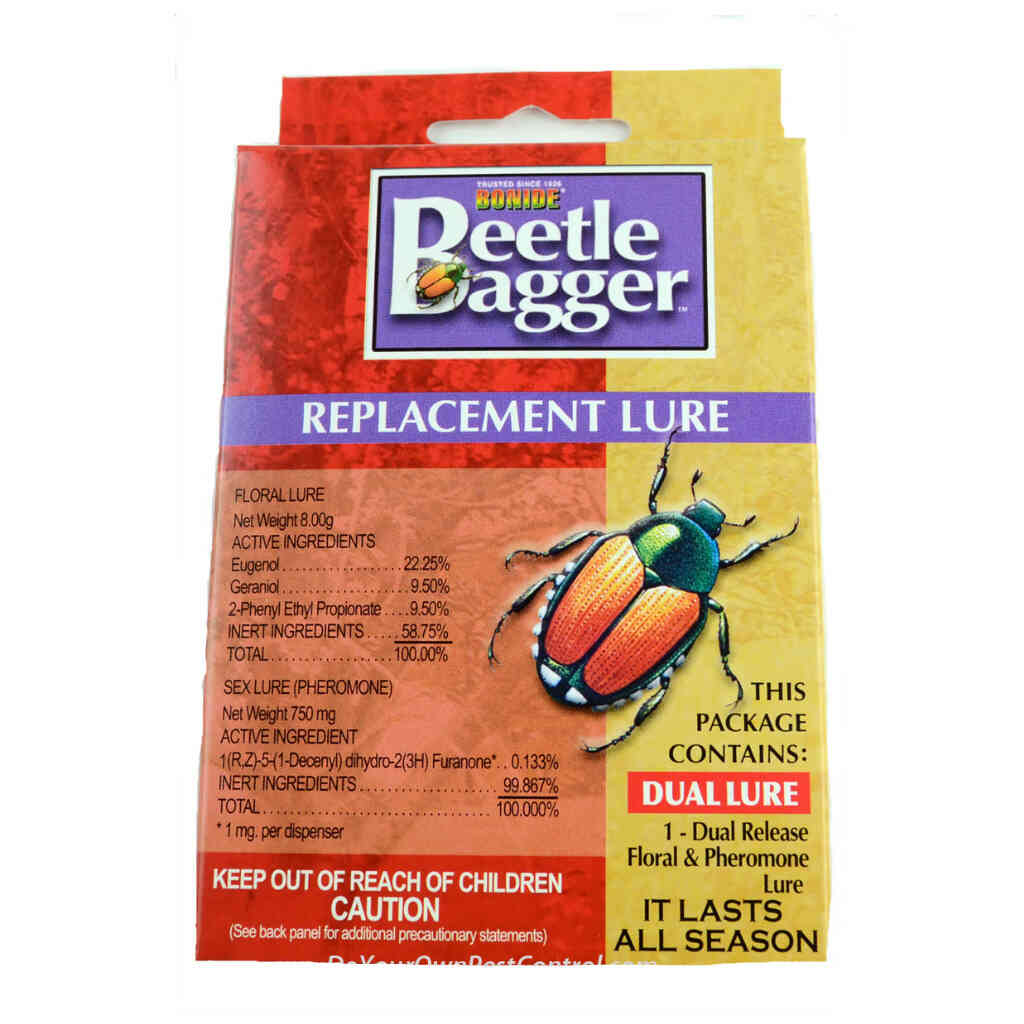 Bonide Beetle Bagger Replacement Dual Release Lure (For Japanese Beetle Traps) 