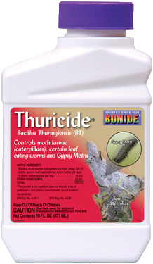 Bonide Thuricide Bacillus Thuringiensis (BT) Concentrate -Pt