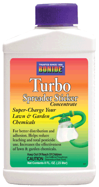 Bonide Turbo Spreader Sticker - 8 oz