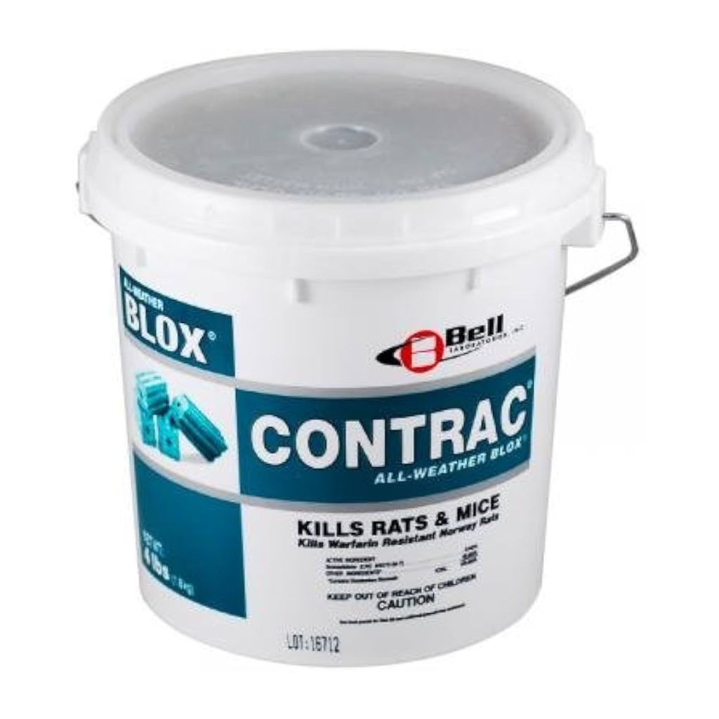 Contrac Blox Rodent Bait - 4 x 4 lb