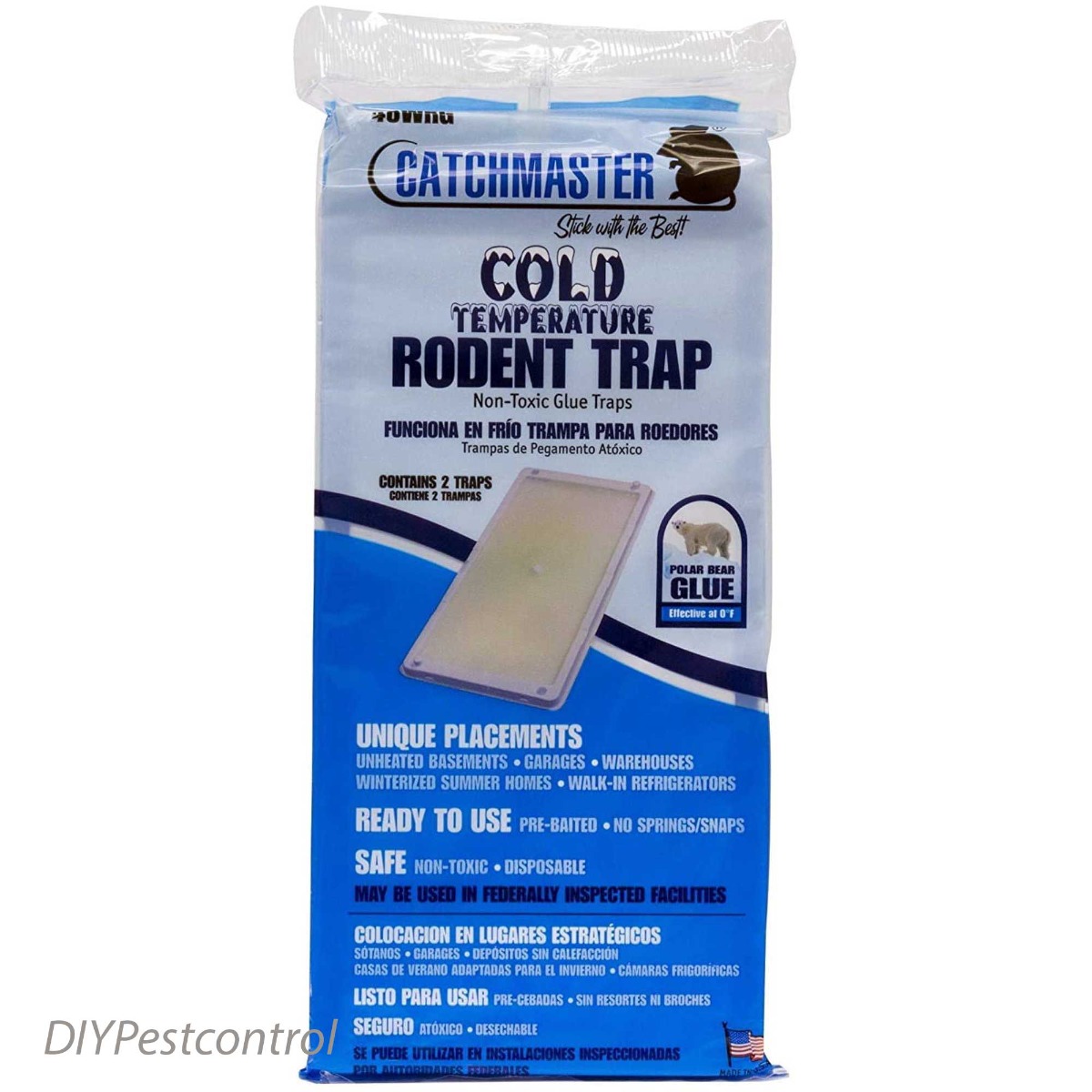 Catchmaster Cold Temperature Rodent Trap -1 Set (2 traps)