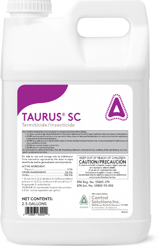 Taurus SC  - 2.5 Gal ( 320 oz / $1.19 per oz)