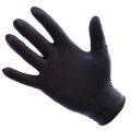 ShuBee Black Gauntlet Silver Edition Black Nitrile Gloves