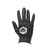 DIY Black Nitrile 5 Mil Large Gloves (3 Pairs)