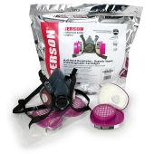 Professional Series Half-Mask Respirator with G71 Cartridge Kits 