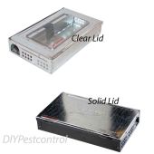 Repeater live mice traps in solid and clear top choices