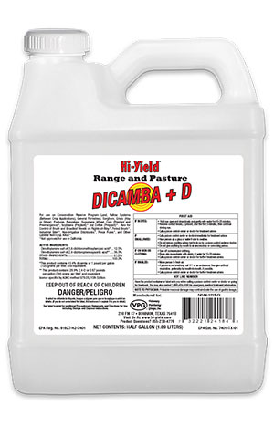  Dicamba + D Herbicide - Half Gallon (64 oz)  (Discontinued)