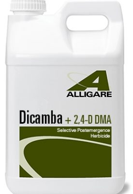Alligare Dicamba + 2,4-D DMA