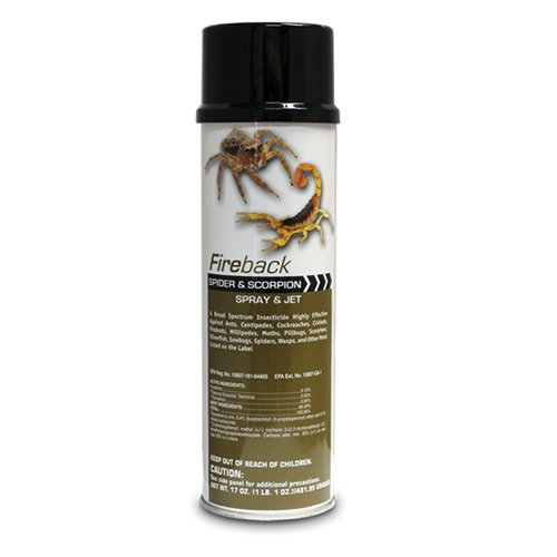 Fireback Spider & Scorpion Spray & Jet -  Case -12 x 17 oz can(s) (Discontinued)