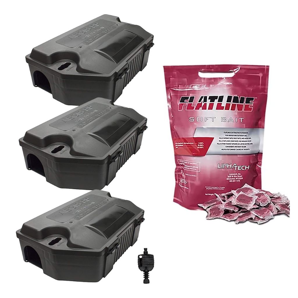 Flatline Soft Bait and Aegis RP Station Kit