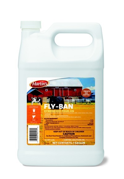 Fly-Ban Synergized Pour On-Gallon