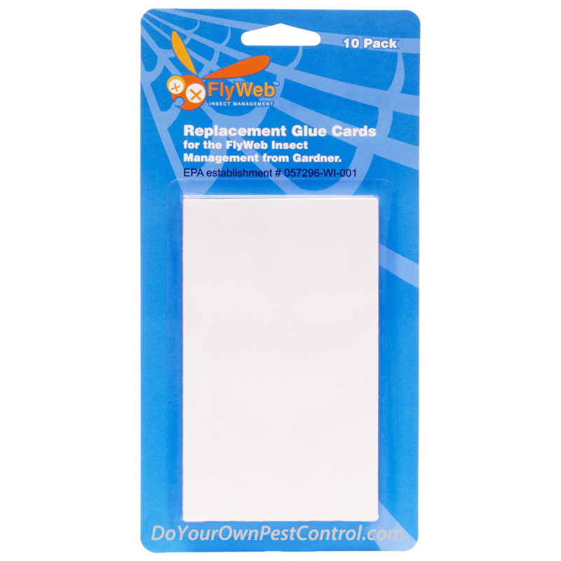 Flyweb replacement glue refills - 1 pack (10 pads)