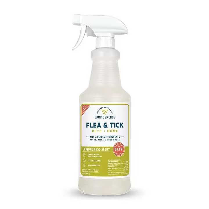 Flea & Tick Spray  (Lemongrass -16 oz)