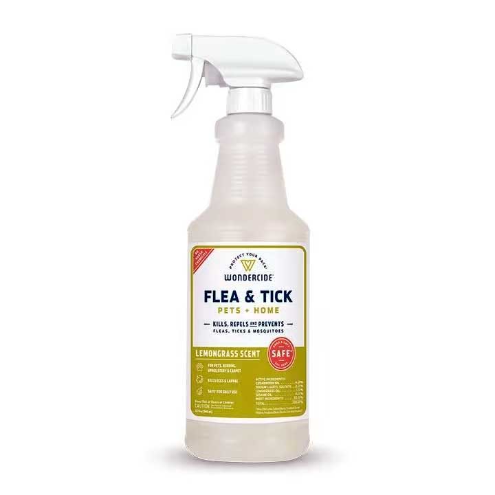 Flea & Tick Spray  (Lemongrass- 32 oz)