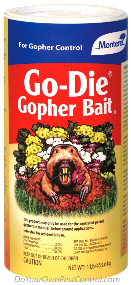 Go-Die Gopher Bait - Discontinued