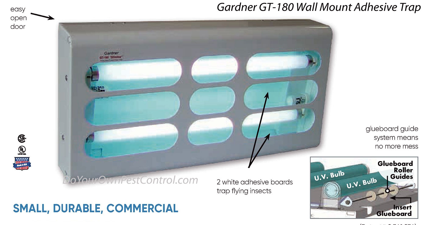 Gardner GT-180 Wall Mount Slimline Adhesive Trap