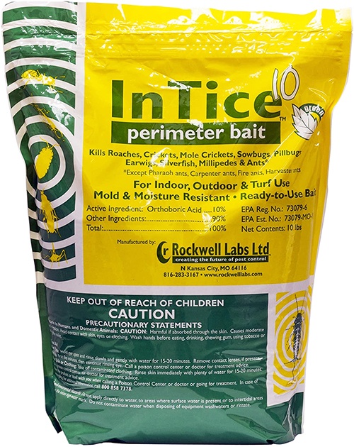 Intice 10 Perimeter Bait - 10 lbs ( Zippered Bag)