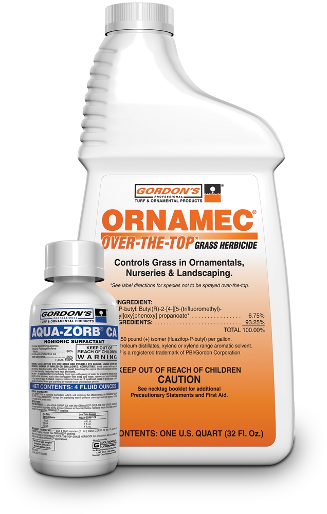 Ornamec Herbicide + Aqua-Zorb Wetting Agent