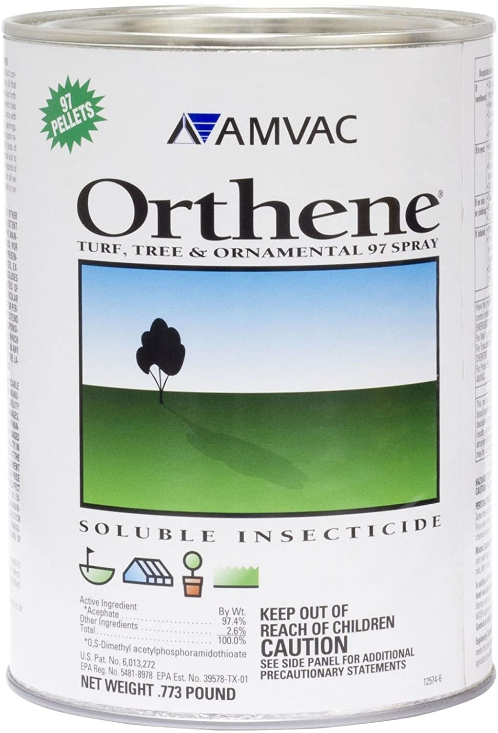 Orthene Turf, Tree and Ornamental Spray 97 (Can .773Lb )