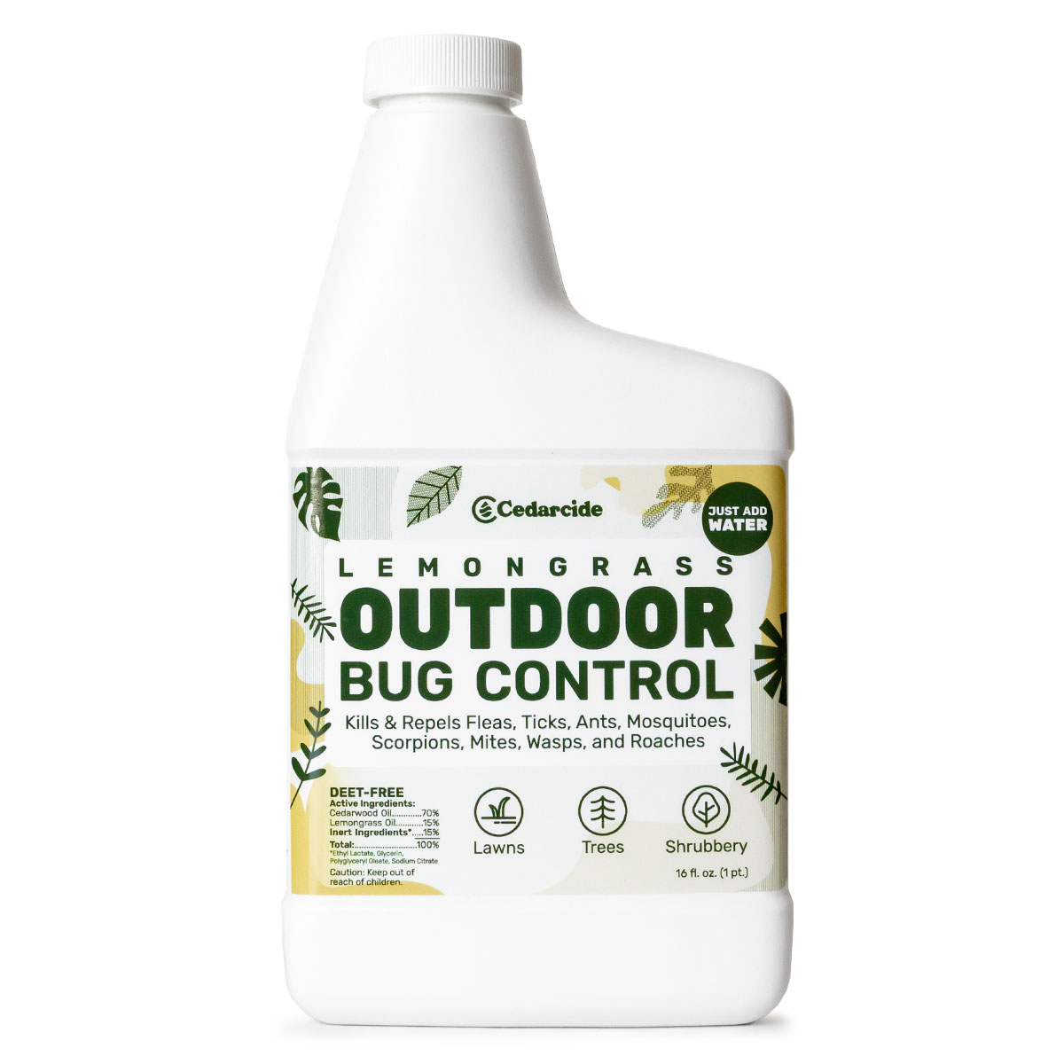 Cedarcide Outdoor Bug Control Concentrate- PT (Lemongrass)