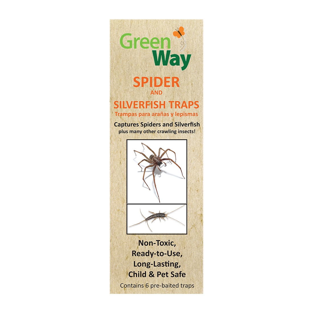 Greenway Spider and Silverfish Trap