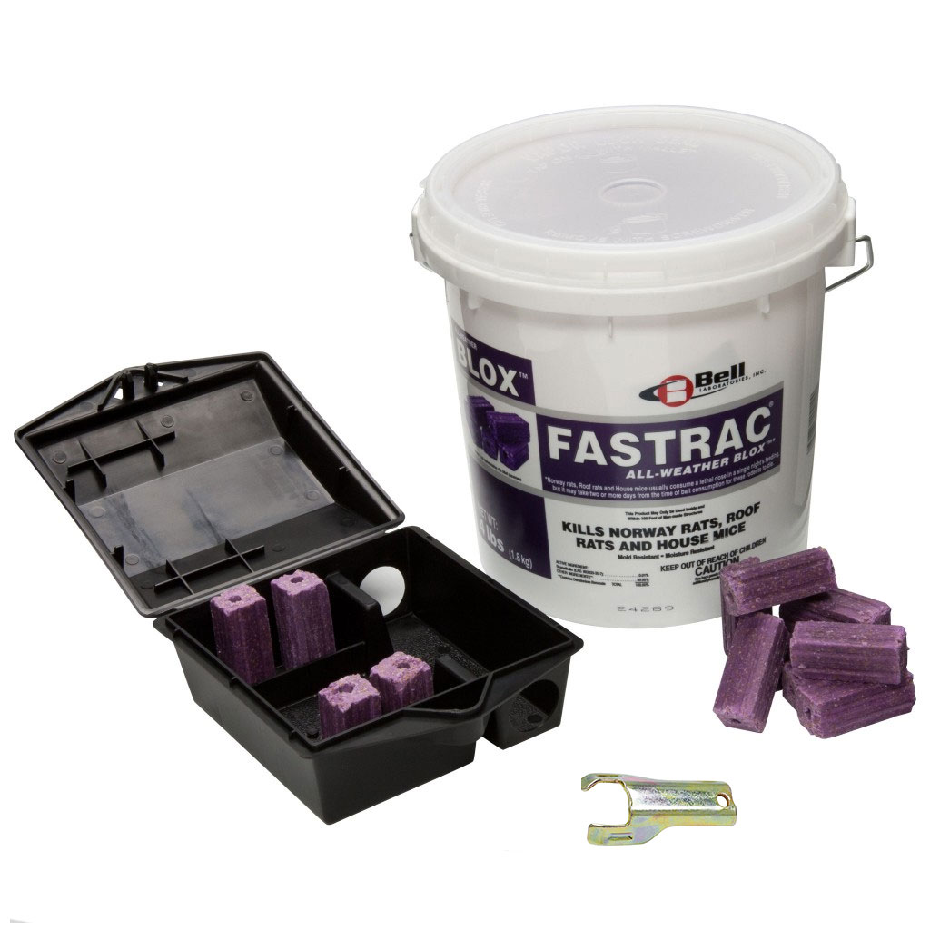 Protecta Mouse Bait Station-Fastrac  Blox 4 lb Kit