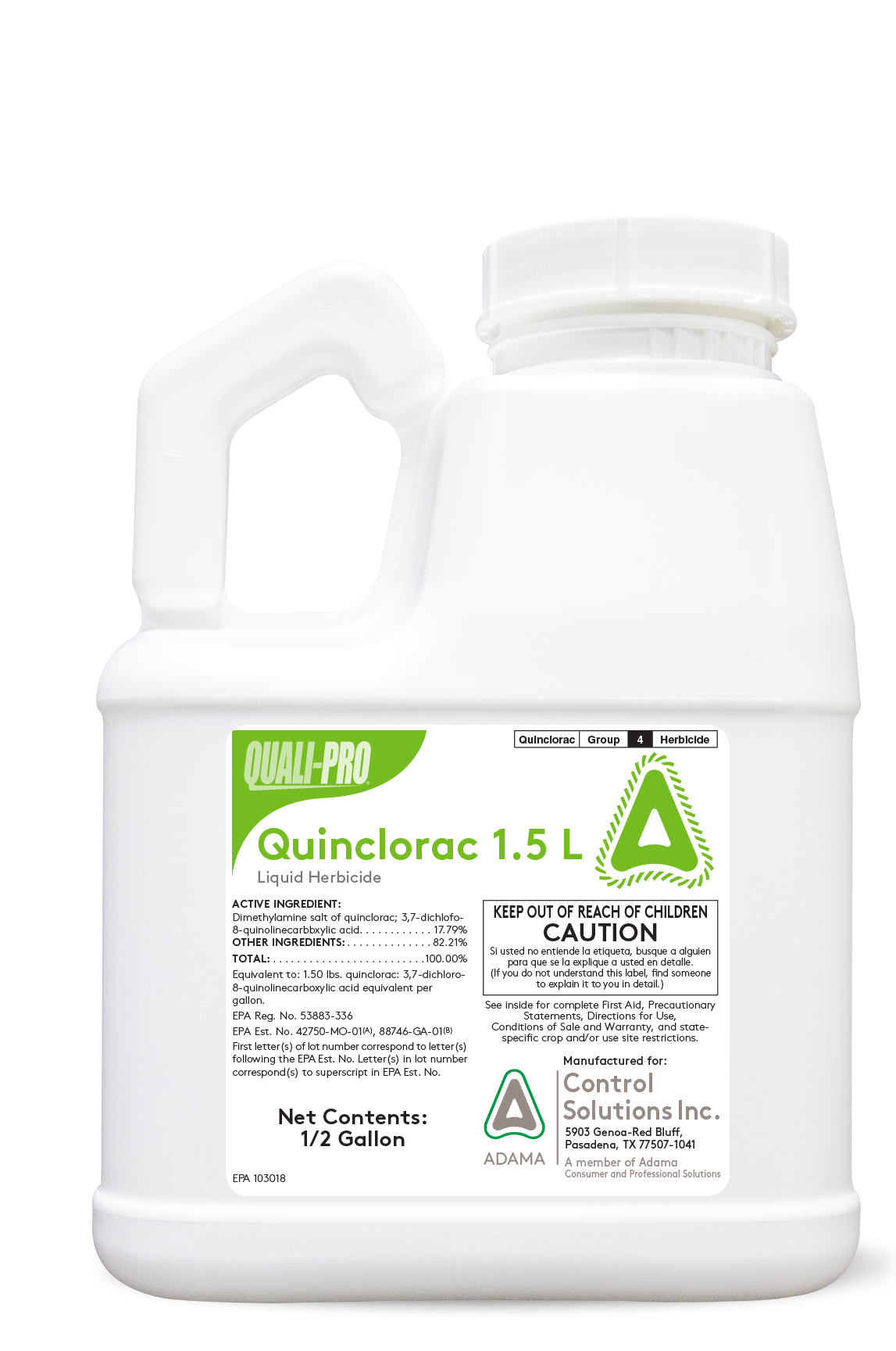 Quali-Pro Quinclorac 1.5 L (64 oz )