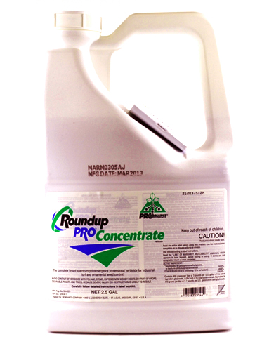 Roundup Pro Concentrate - 2.5 gallon