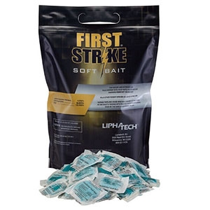First Strike Soft Bait-4 x 4  lb bags  (10 gr pouches)