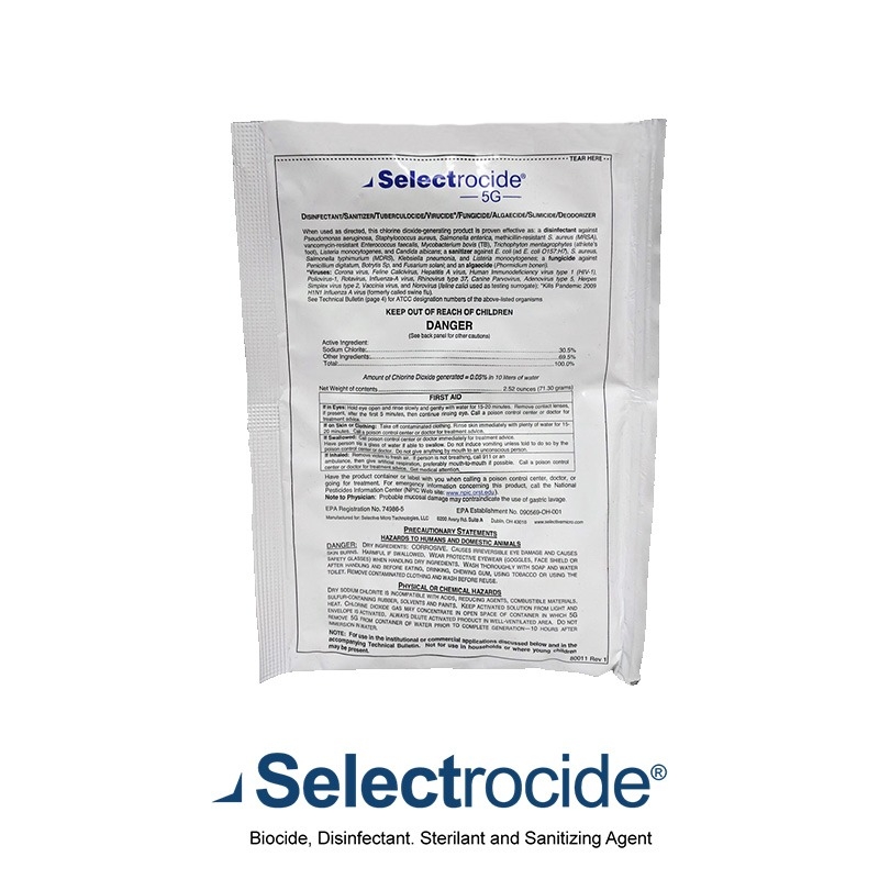 Selectrocide Disinfectant- 5 Gram Pack