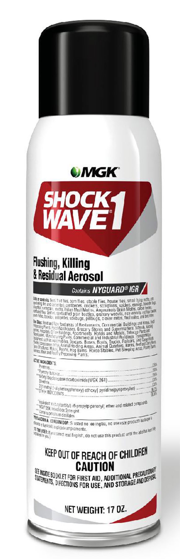 Shockwave 1 Flushing Killing and Residual Aerosol