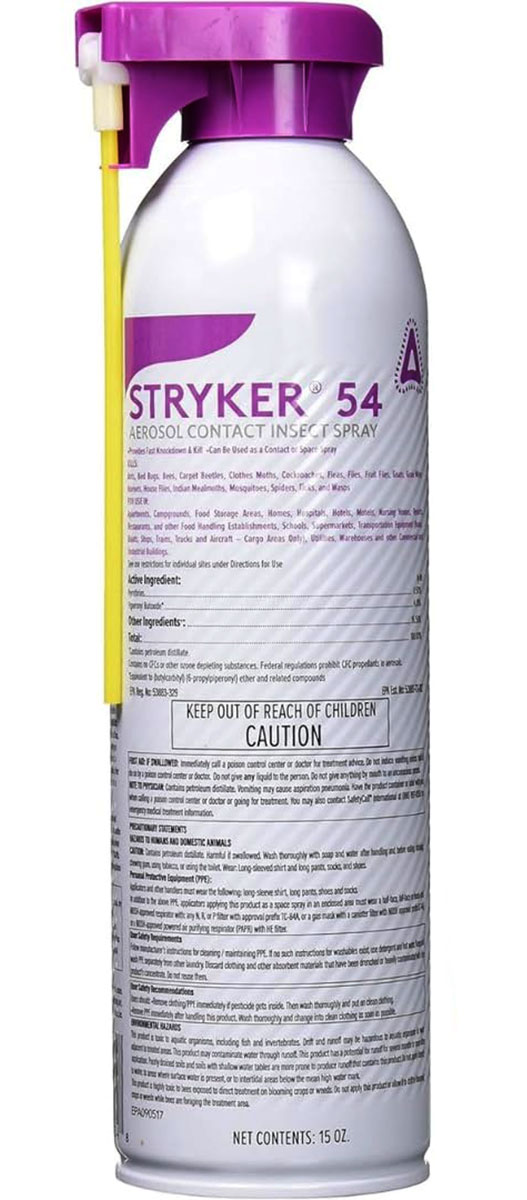 Stryker 54 Aerosol Contact Insect Spray 