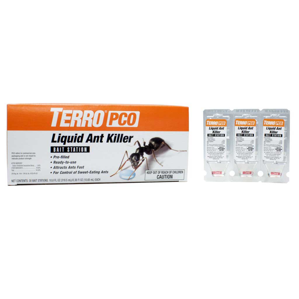 Terro- PCO Liquid Ant Bait- 30 Packaged Stations
