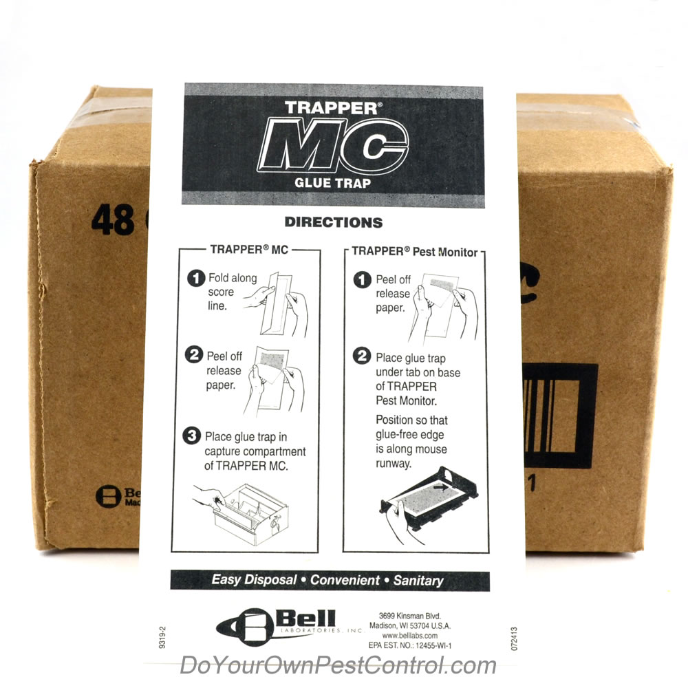 Trapper MC Glue Boards -1 box (48 ctn)