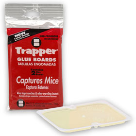 Trapper Glue Traps/Trays For Mice -6 Sets (12 traps)