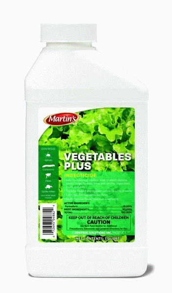 Vegetables Plus Insecticide  - Qt