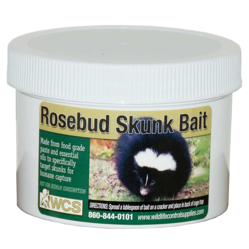 WCS Rosebud Skunk Paste Bait- 8 oz